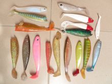 Lures in reserve in our fishing club hotel Lures in reserve in our fishing club hotel