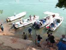 Our boats equipped for sport fishing