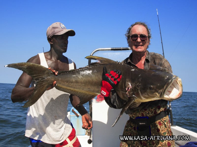 Photos de l'archipel Bijagos Guine Bissau : Nos plus belles prises - Cobia parisien de Herv