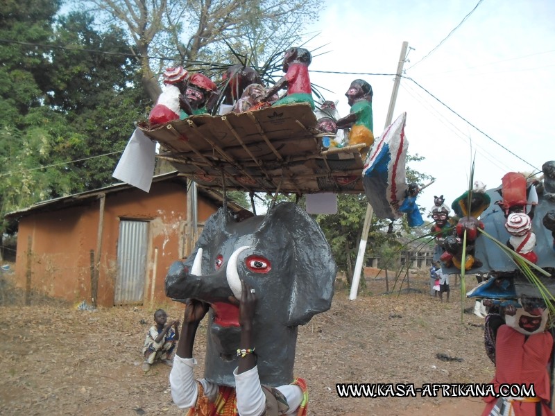 Photos de l'archipel Bijagos Guine Bissau : Peuple Bijagos - Carnaval de Bubaque