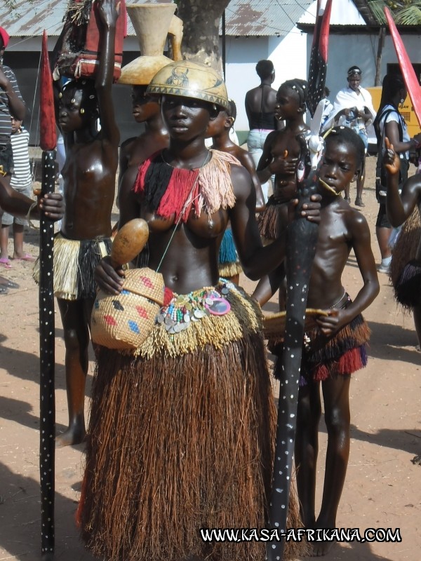 Photos de l'archipel Bijagos Guine Bissau : Peuple Bijagos - Carnaval de Bubaque