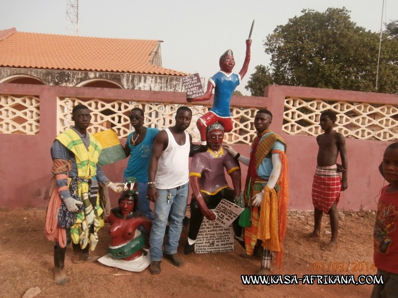 Photos de l'archipel Bijagos Guine Bissau : Peuple Bijagos - Carnaval de Bubaque