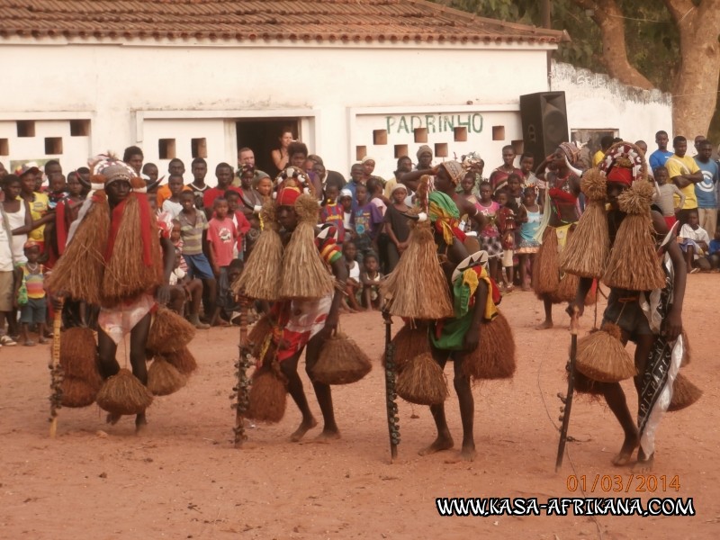 Photos de l'archipel Bijagos Guine Bissau : Peuple Bijagos - Carnaval de Bubaque