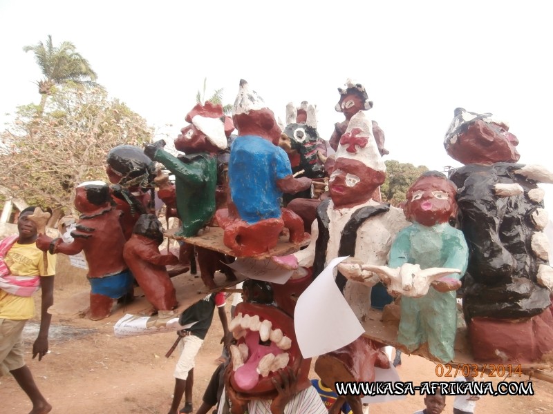 Photos de l'archipel Bijagos Guine Bissau : Peuple Bijagos - Carnaval de Bubaque