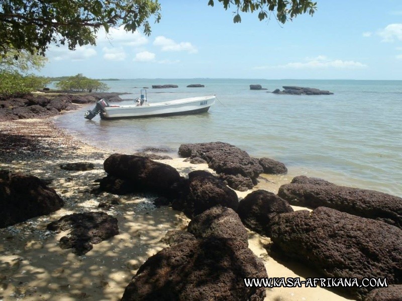 Photos de l'archipel Bijagos Guine Bissau : Paysages - Paysages des les