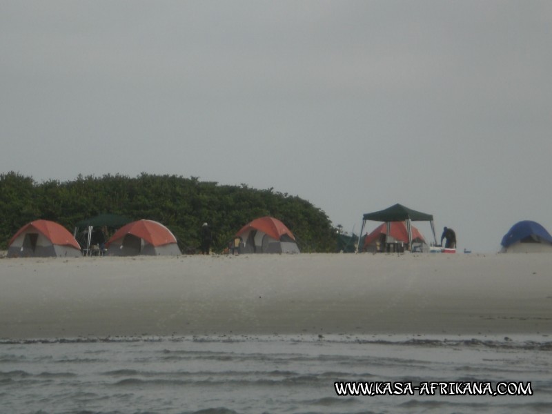 Photos de l'archipel Bijagos Guine Bissau : Pittoresque - Bivouac