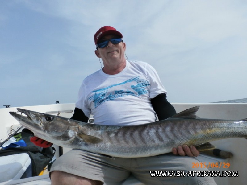 Photos de l'archipel Bijagos Guine Bissau : Nos plus belles prises - Barracuda de Lionel