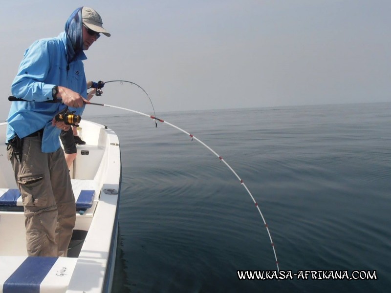 Photos de l'archipel Bijagos Guine Bissau : En action - Max au light jigging