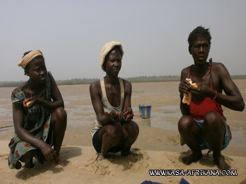 Photos de l'archipel Bijagos Guine Bissau : Peuple Bijagos - peuple Bijagos