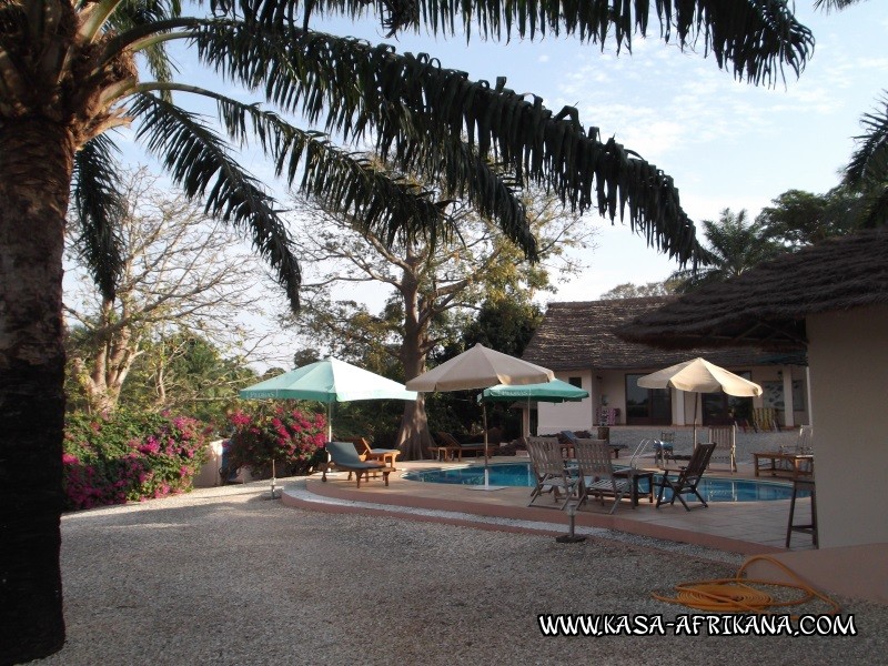 Photos Bijagos Island, Guinea Bissau : Hotel & outbuildings	 - 