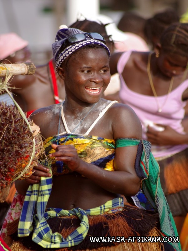 Photos de l'archipel Bijagos Guine Bissau : Peuple Bijagos - Carnaval 2016