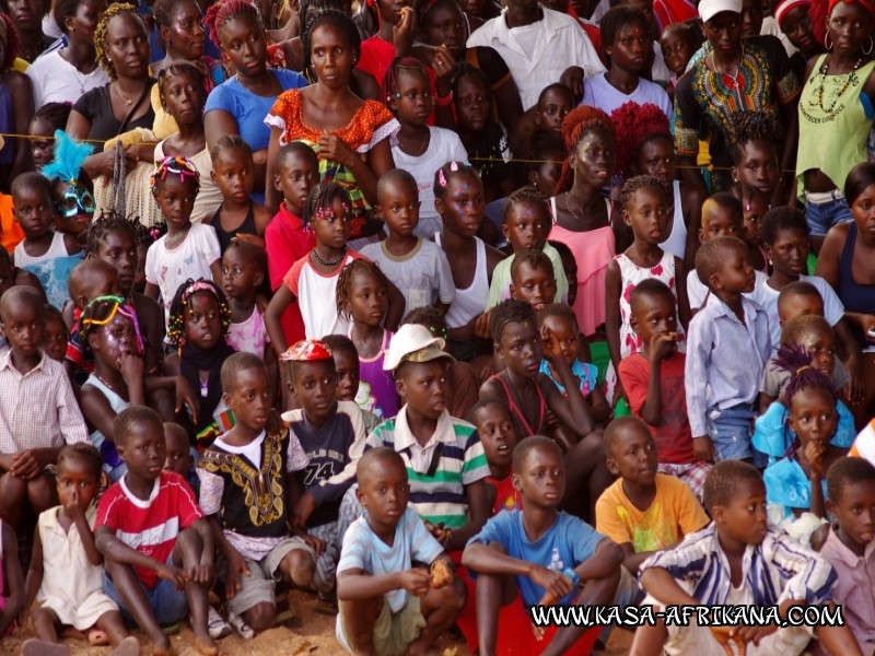 Photos de l'archipel Bijagos Guine Bissau : Peuple Bijagos - Carnaval 2016