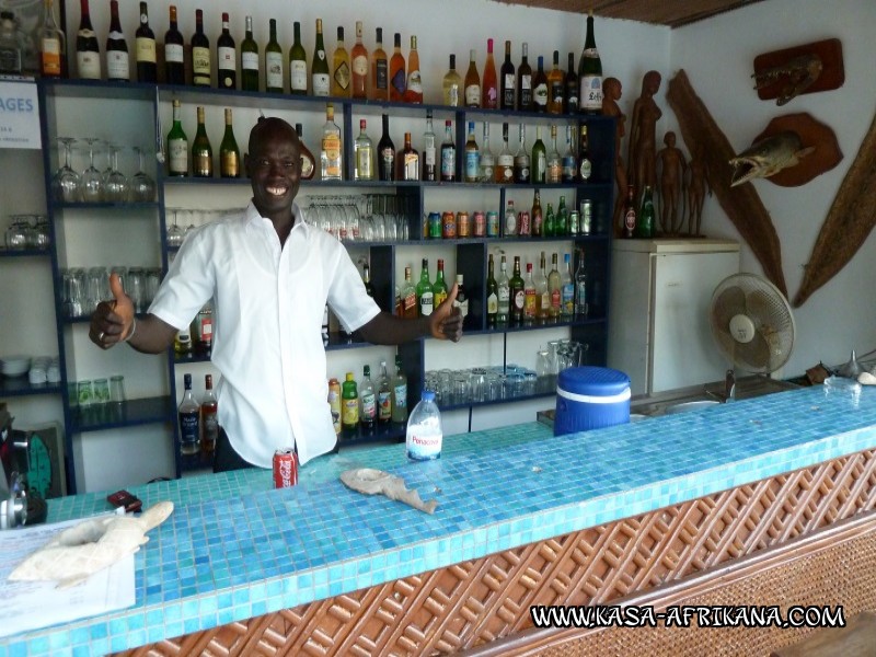 Photos Bijagos Island, Guinea Bissau : Hotel & outbuildings	 - 