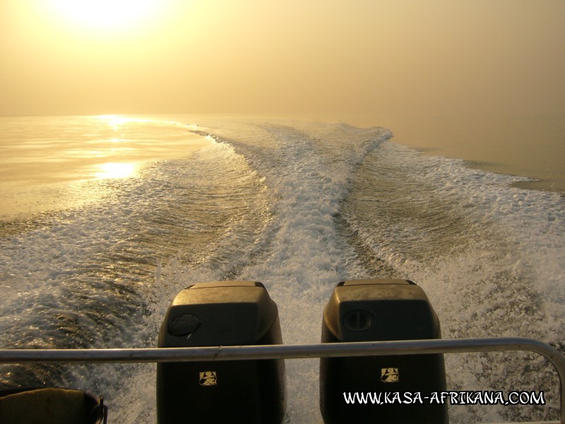Photos de l'archipel Bijagos Guine Bissau : En bateau - En bateau