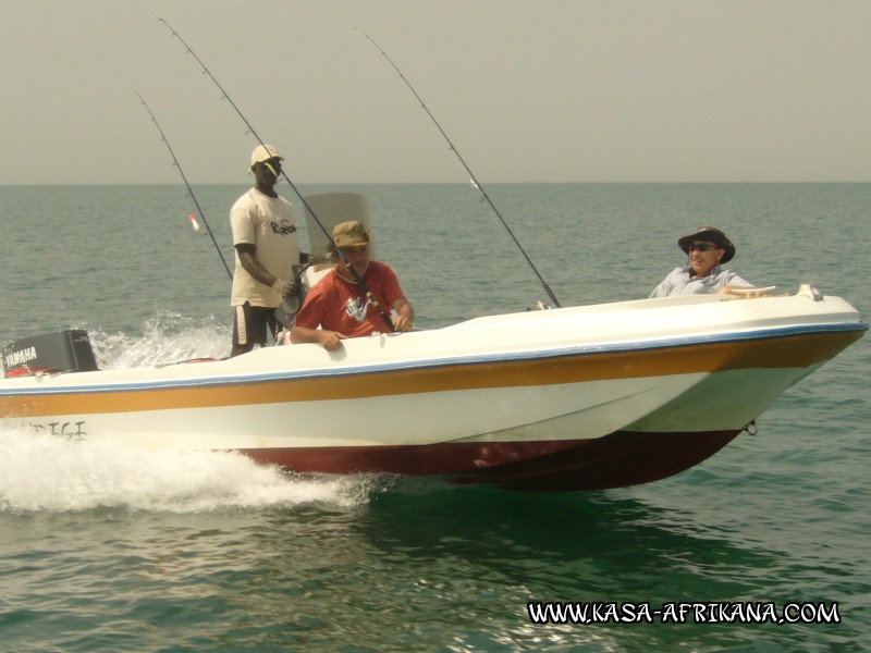 Photos de l'archipel Bijagos Guine Bissau : En bateau - Bateau 5m10