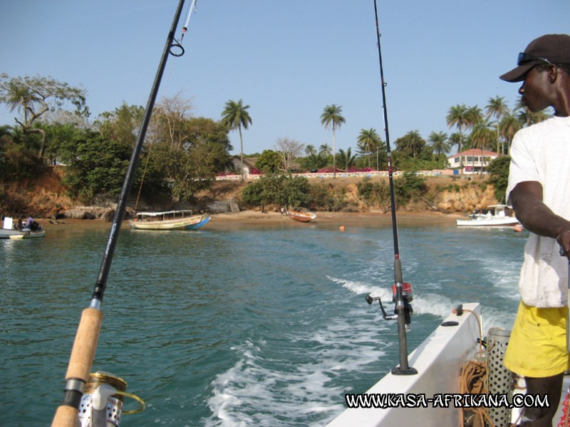 Photos Bijagos Island, Guinea Bissau : On boat - Morning departure