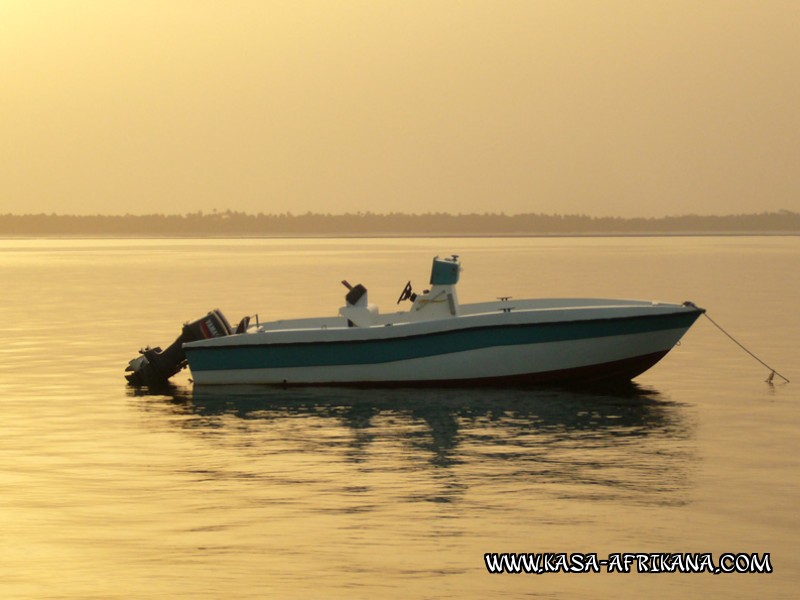 Photos de l'archipel Bijagos Guine Bissau : En bateau - Le 6m50