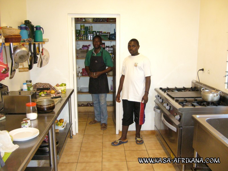 Photos de l'archipel Bijagos Guine Bissau : Htel & dpendances - Cuisine