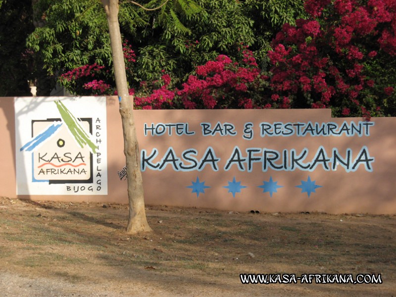 Photos de l'archipel Bijagos Guine Bissau : Htel & dpendances - Kasa Afrikana