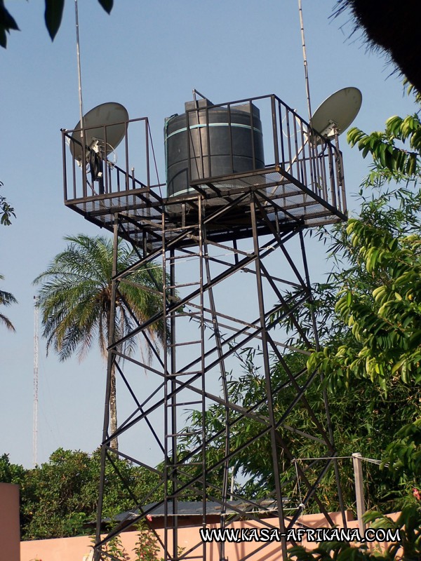 Photos Bijagos Island, Guinea Bissau : Hotel & outbuildings	 - The tower