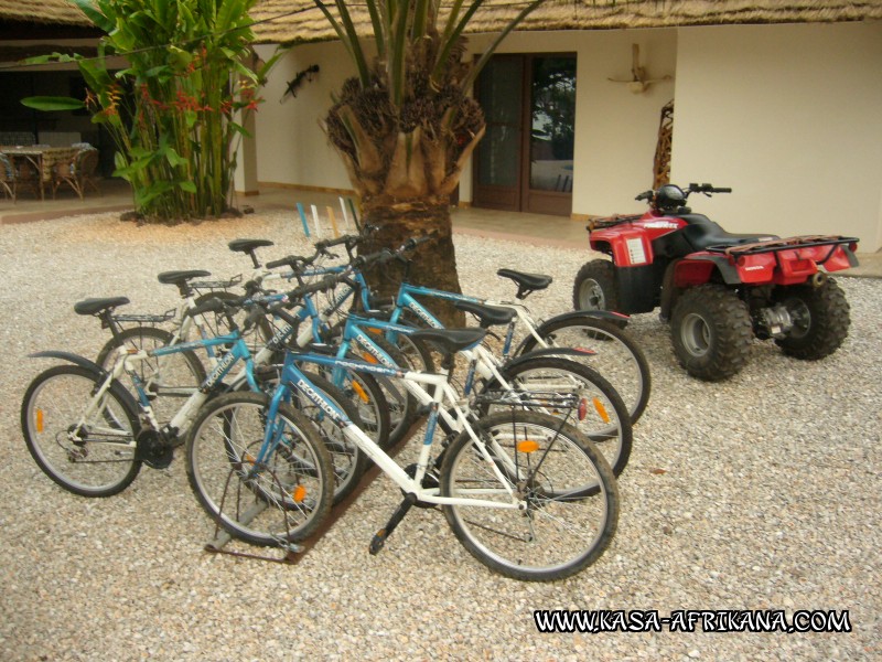 Photos de l'archipel Bijagos Guine Bissau : Htel & dpendances - Vtt et quads