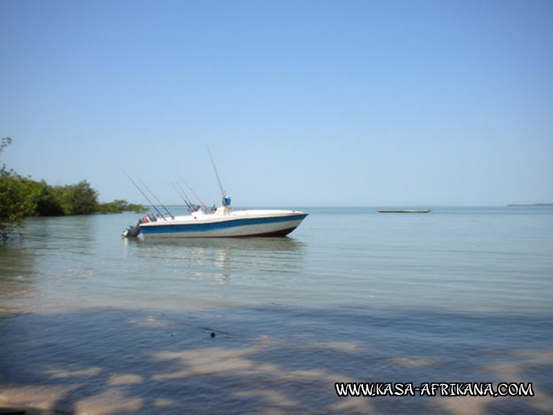 Photos de l'archipel Bijagos Guine Bissau : En bateau - Le bimoteur 6m50