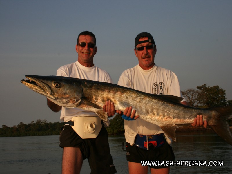 Photos Bijagos Island, Guinea Bissau : Our best catches - Barracuda