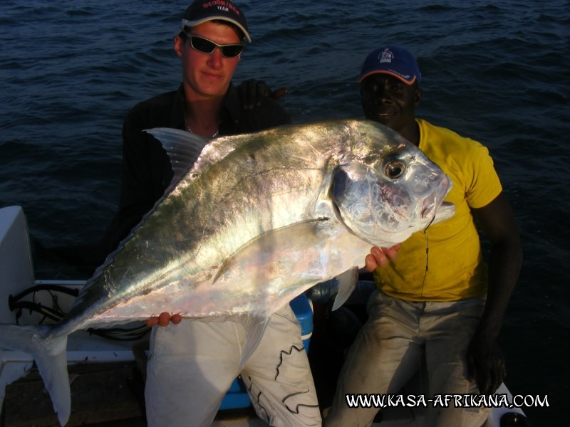 Photos de l'archipel Bijagos Guine Bissau : Spcial Carangues - Pompano 12kg
