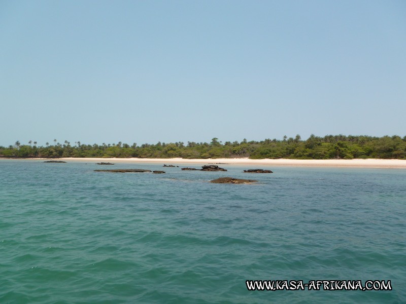 Photos de l'archipel Bijagos Guine Bissau : Paysages - Paysages des Bijagos