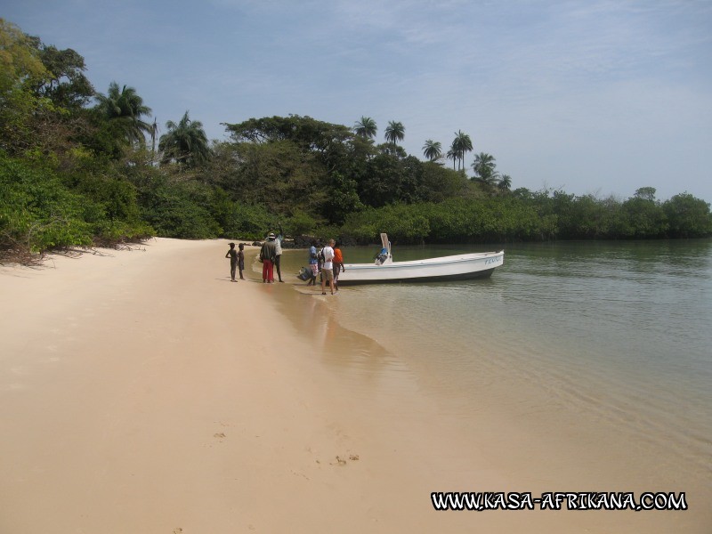 Photos de l'archipel Bijagos Guine Bissau : Paysages - Paysages des Bijagos