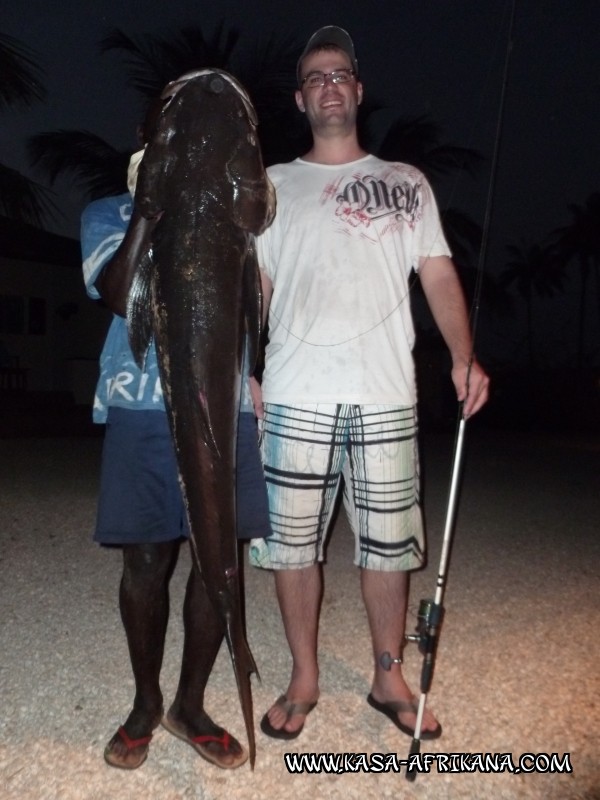 Photos de l'archipel Bijagos Guine Bissau : Nos plus belles prises - Cobia de Nicolas en light