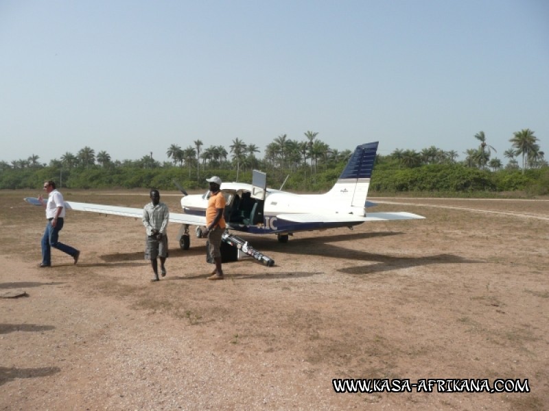 Photos de l'archipel Bijagos Guine Bissau : Pittoresque - Avion Bissau . Bubaque