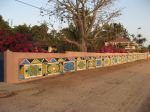 Photos de l'archipel des Bijagos en Guine Bissau : Mur d'enceinte